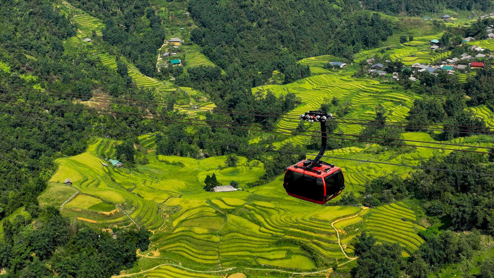 Sapa mùa này không khí rất mát mẻ, tha hồ cho bạn xả stress 